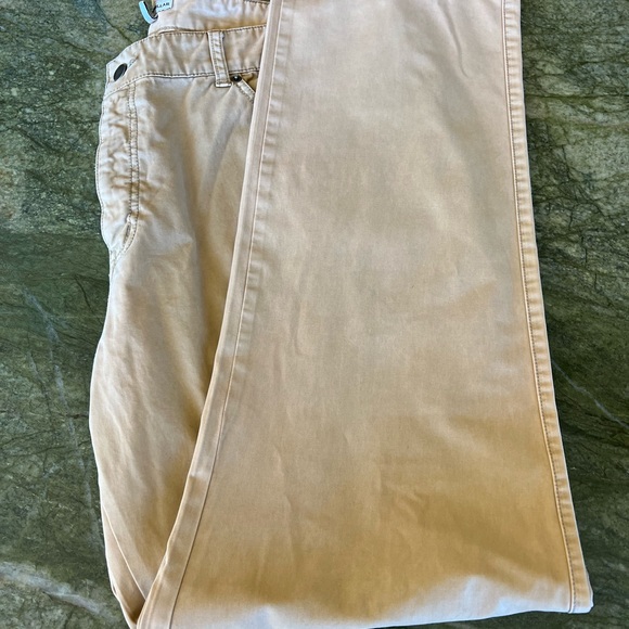 Peter Millar Men's Tan Colored 5 Pocket Tan Jeans Size 40, 32 Inseam - Picture 7 of 7